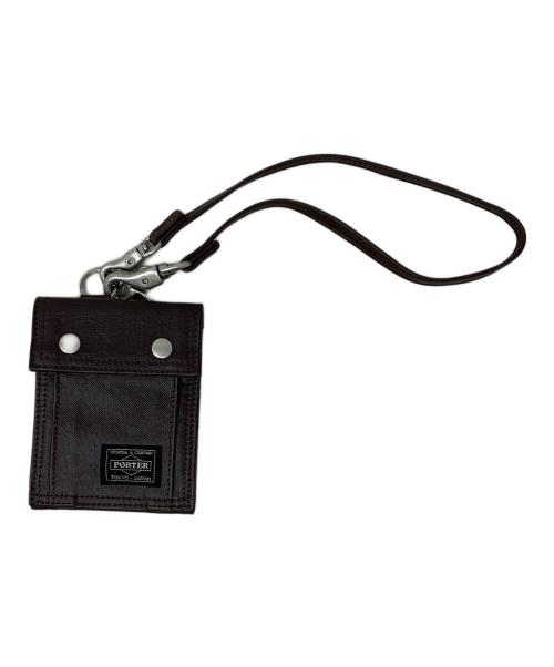 PORTER（ポーター）PORTER (ポーター) ショルダー財布 ブラウンの古着・服飾アイテム