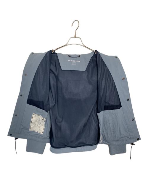 MICHAEL KORS（マイケル・コース）MICHAEL KORS (マイケルコース) MICHAEL KORS フーデッドナイロンジャケット スカイブルー サイズ:Sの古着・服飾アイテム
