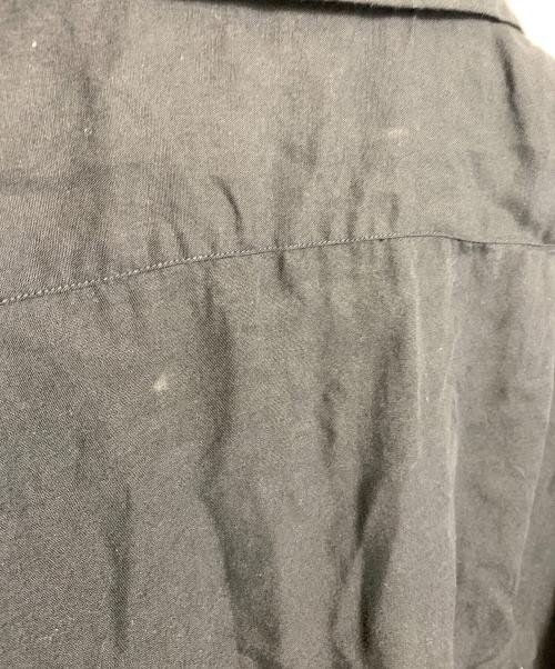 WACKO MARIA（ワコマリア）WACKO MARIA (ワコマリア) オープンカラーシャツ ブラック サイズ:Sの古着・服飾アイテム