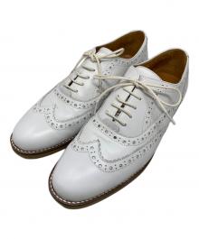 APOM（アポム）の古着「APOM ブローグシューズ」｜ホワイト