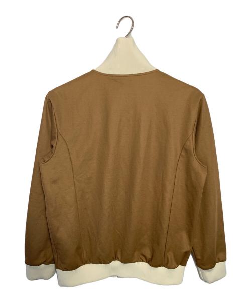 adidas Originals（アディダスオリジナル）adidas originals (アディダスオリジナル) adidas originals ADICOLOR HERITAGE NOW トラックジャケット ブラウン×ホワイト サイズ:XLの古着・服飾アイテム