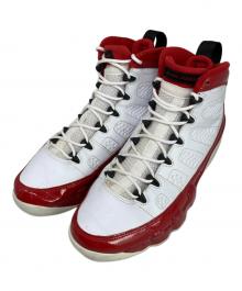 NIKE（ナイキ）の古着「NIKE AIR JORDAN 9 RETRO GYM RED ハイカットスニーカー」｜レッド×ホワイト