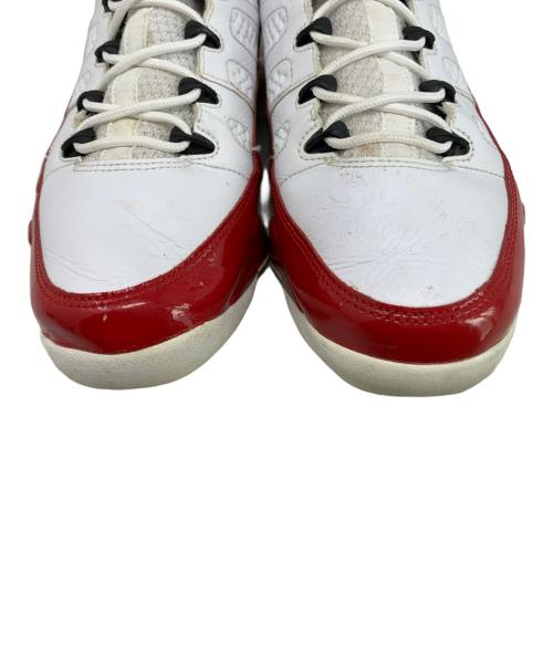 NIKE（ナイキ）NIKE (ナイキ) NIKE AIR JORDAN 9 RETRO GYM RED ハイカットスニーカー レッド×ホワイト サイズ:28㎝の古着・服飾アイテム