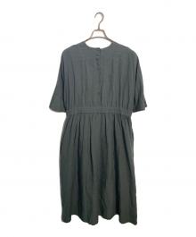 magali（マガリ）の古着「MAGALI リネンワンピース」｜グレー