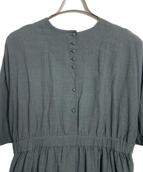 magali（マガリ）MAGALI (マガリ) MAGALI リネンワンピース グレー サイズ:Freeの古着・服飾アイテム