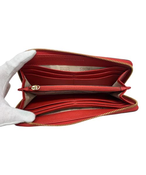 MICHAEL KORS（マイケル・コース）MICHAEL KORS (マイケルコース) MICHAEL KORS 長財布 レッドの古着・服飾アイテム