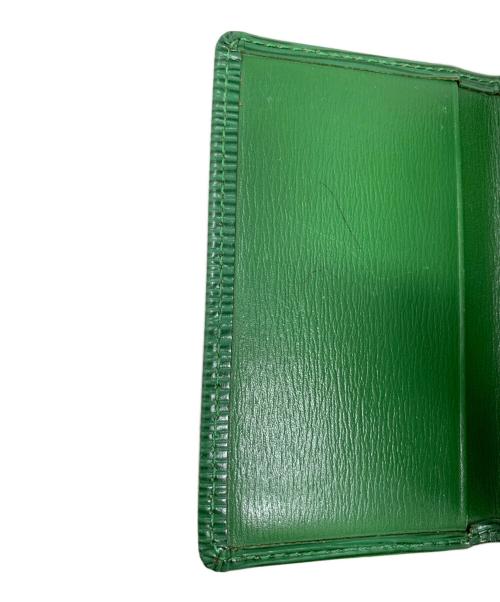 LOUIS VUITTON（ルイ ヴィトン）LOUIS VUITTON (ルイ ヴィトン) LOUIS VUITTON エピ 名刺入れ グリーンの古着・服飾アイテム