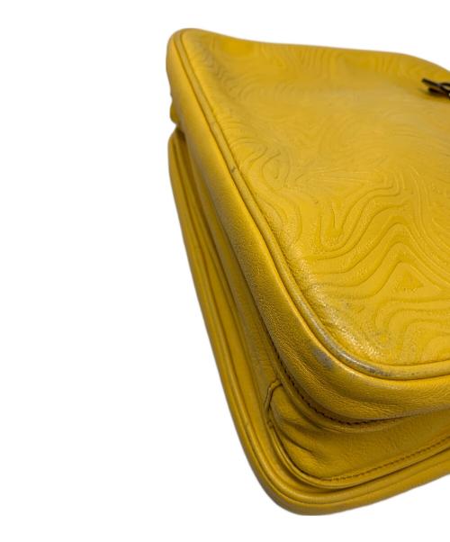 a.testoni（アテストーニ）a.testoni (アテストーニ) a.testoni 2WAYバッグ イエローの古着・服飾アイテム