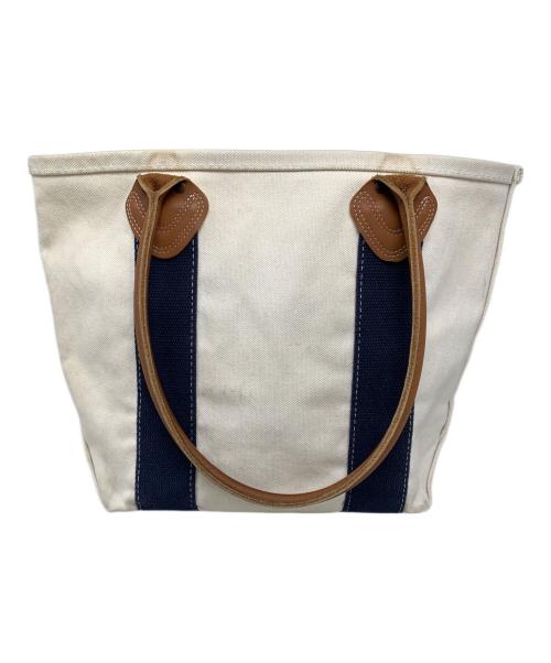 L.L.Bean（エルエルビーン）L.L.Bean (エルエルビーン) L.L.Bean キャンバストートバッグ アイボリーの古着・服飾アイテム