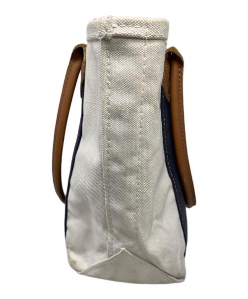 L.L.Bean（エルエルビーン）L.L.Bean (エルエルビーン) L.L.Bean キャンバストートバッグ アイボリーの古着・服飾アイテム