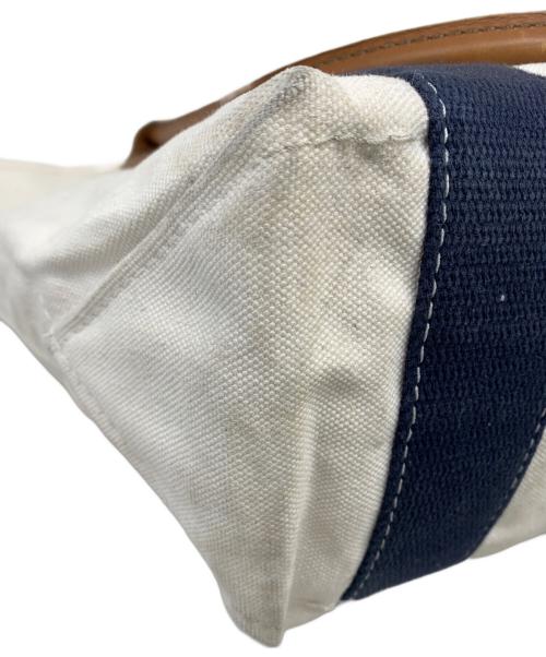 L.L.Bean（エルエルビーン）L.L.Bean (エルエルビーン) L.L.Bean キャンバストートバッグ アイボリーの古着・服飾アイテム