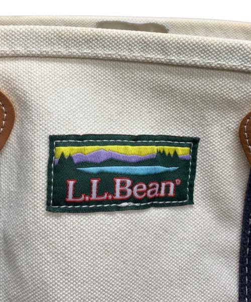 L.L.Bean（エルエルビーン）L.L.Bean (エルエルビーン) L.L.Bean キャンバストートバッグ アイボリーの古着・服飾アイテム
