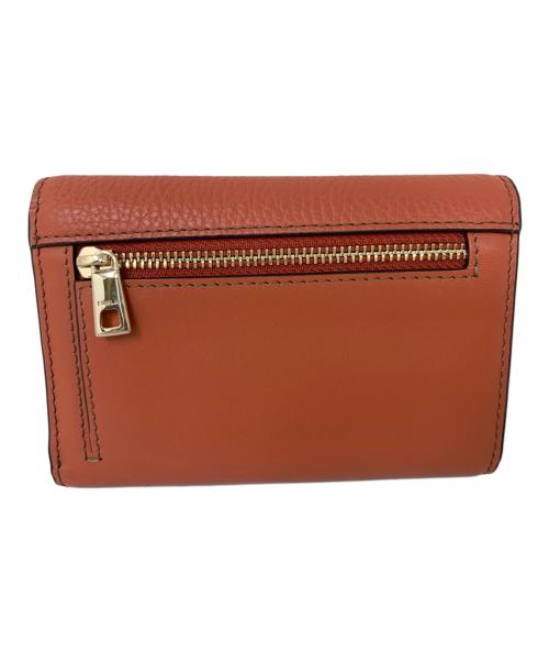 FURLA（フルラ）FURLA (フルラ) FURLA 3つ折り財布 ブラウンの古着・服飾アイテム