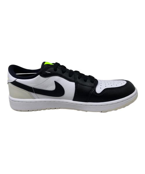 NIKE GOLF（ナイキゴルフ）NIKE GOLF (ナイキゴルフ) NIKE GOLF Air Jordan 1 Low Golf Phantom/Volt ゴルフシューズ ホワイト×ブラック サイズ:27.5cm 未使用品の古着・服飾アイテム