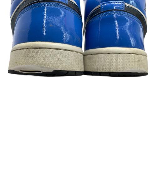 NIKE（ナイキ）NIKE (ナイキ) NIKE AIR JORDAN ハイカットスニーカー ホワイト×ブルー サイズ:28㎝の古着・服飾アイテム