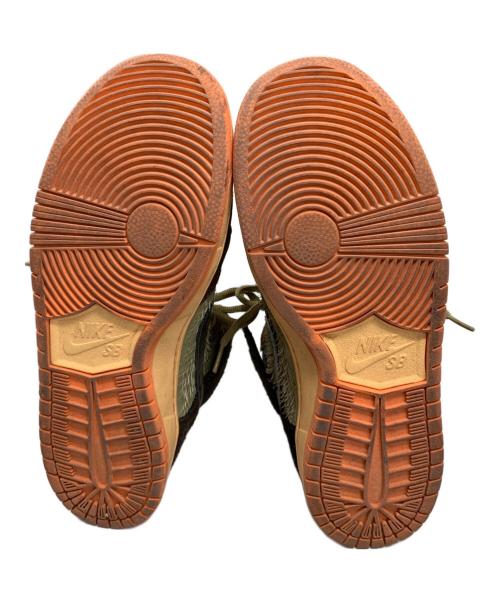 NIKE SB（ナイキエスビー）NIKE SB (ナイキエスビー) Concepts (コンセプト) NIKE SB Concepts DUNK HIGH DUCK スニーカー ブラウン×ベージュ サイズ:26.5㎝の古着・服飾アイテム