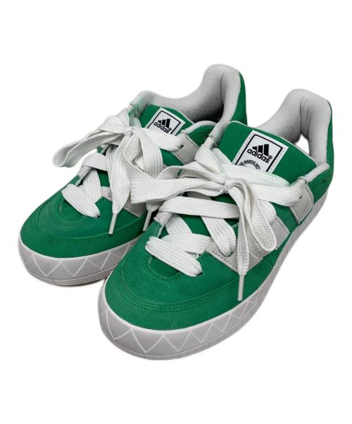 adidas Originals（アディダスオリジナル）adidas originals (アディダスオリジナル) adidas originals ADIMATIC スニーカー グリーン×ホワイト サイズ:26の古着・服飾アイテム
