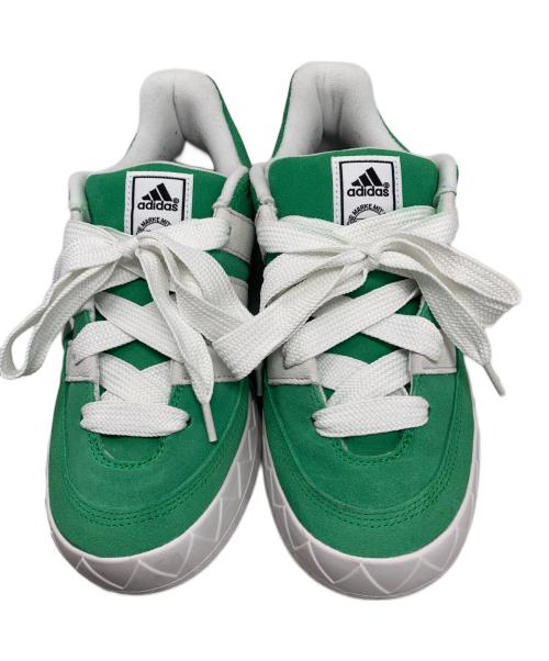 adidas Originals（アディダスオリジナル）adidas originals (アディダスオリジナル) adidas originals ADIMATIC スニーカー グリーン×ホワイト サイズ:26の古着・服飾アイテム