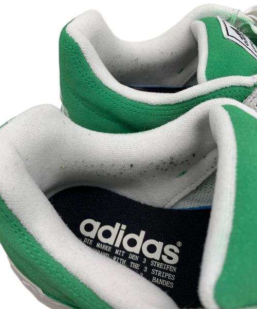 adidas Originals（アディダスオリジナル）adidas originals (アディダスオリジナル) adidas originals ADIMATIC スニーカー グリーン×ホワイト サイズ:26の古着・服飾アイテム