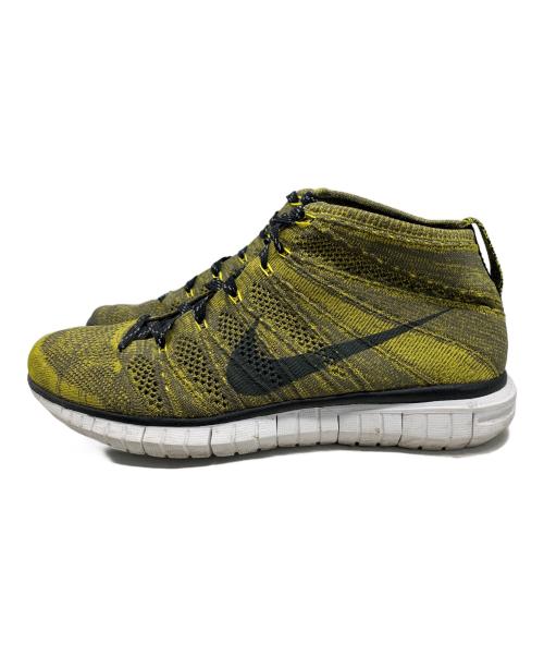 NIKE（ナイキ）NIKE (ナイキ) NIKE FLYKNIT CHUKKA スニーカー グリーン サイズ:27.5cmの古着・服飾アイテム