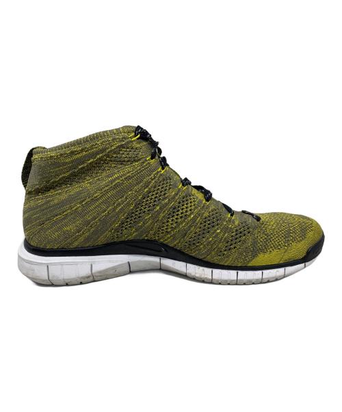 NIKE（ナイキ）NIKE (ナイキ) NIKE FLYKNIT CHUKKA スニーカー グリーン サイズ:27.5cmの古着・服飾アイテム