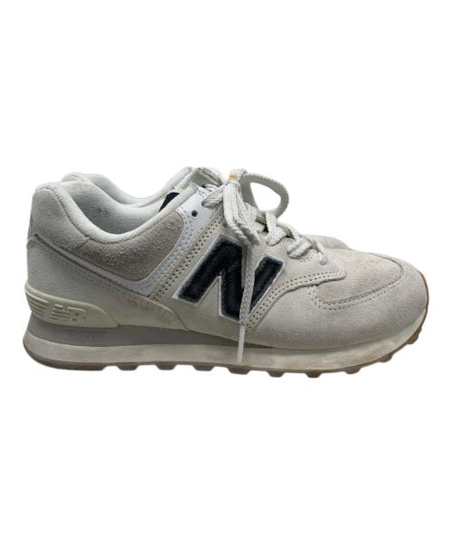 NEW BALANCE（ニューバランス）NEW BALANCE (ニューバランス) NEW BALANCE スニーカー ホワイト サイズ:24cmの古着・服飾アイテム