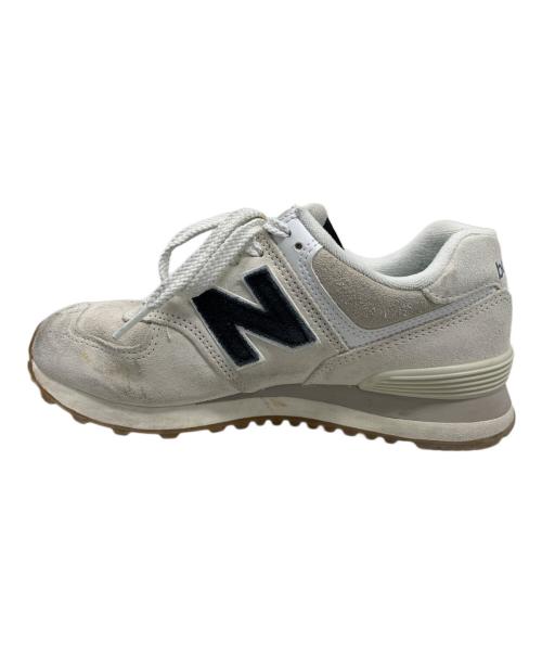 NEW BALANCE（ニューバランス）NEW BALANCE (ニューバランス) NEW BALANCE スニーカー ホワイト サイズ:24cmの古着・服飾アイテム