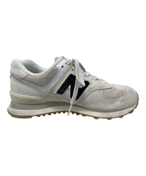 NEW BALANCE（ニューバランス）NEW BALANCE (ニューバランス) NEW BALANCE スニーカー ホワイト サイズ:24cmの古着・服飾アイテム