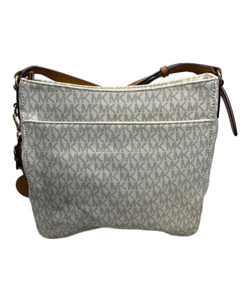 MICHAEL KORS（マイケル・コース）MICHAEL KORS (マイケルコース) MICHAEL KORS ショルダーバッグ ホワイトの古着・服飾アイテム