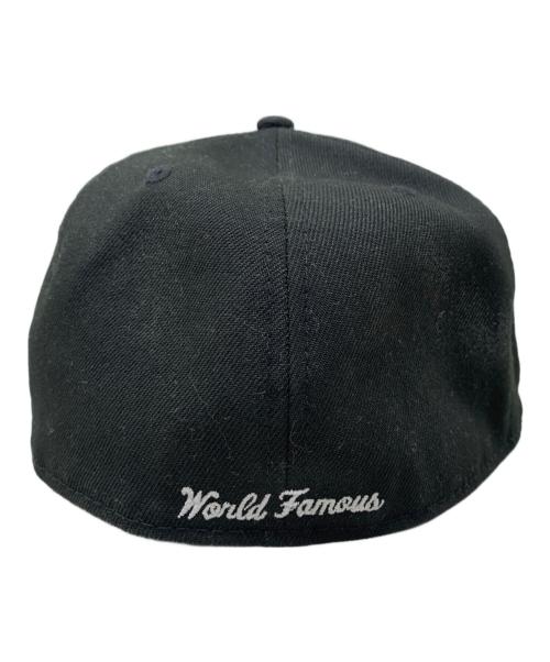 New Era（ニューエラ）New Era (ニューエラ) SUPREME (シュプリーム) New Era Supreme ボックスロゴキャップ ブラックの古着・服飾アイテム