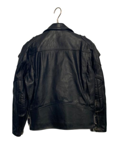 KADOYA（カドヤ）kadoya (カドヤ) kadoya ダブルライダースジャケット ブラック サイズ:Ｌの古着・服飾アイテム