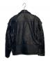 kadoya (カドヤ) kadoya ダブルライダースジャケット ブラック サイズ:Ｌ：7000円