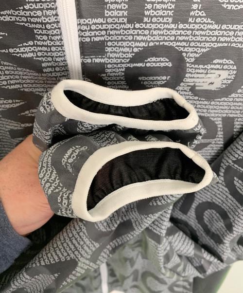 NEW BALANCE GOLF（ニューバランス ゴルフ）New Balance Golf (ニューバランス ゴルフ) ナイロンジャケット グレー サイズ:6の古着・服飾アイテム