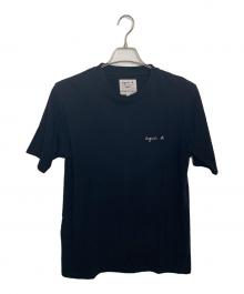 agnes b homme×Adam et Rope（アニエスベーオム×アダム エ ロペ）の古着「Tシャツ」｜ブラック