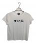 A.P.C.（アーペーセー）の古着「ロゴTシャツ」｜ホワイト