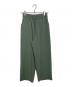 URBAN RESEARCH（アーバンリサーチ）の古着「URBAN RESEARCH ドロストセミワイドパンツ」｜グリーン