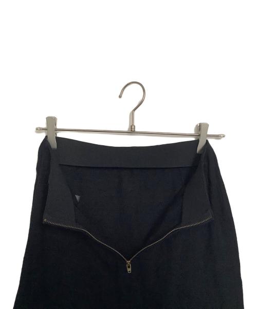 Spick and Span（スピック＆スパン）Spick and Span (スピックアンドスパン) Spick and Span リネンスカート ブラック サイズ:36の古着・服飾アイテム