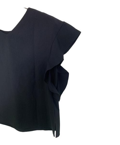 Noble（ノーブル）Noble (ノーブル) Noble 2WAYゴールドバー付きブラウス ブラック サイズ:Freeの古着・服飾アイテム