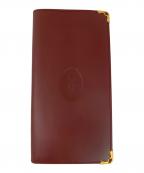 Cartierカルティエ）の古着「Cartier 札入れ」｜レッド