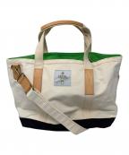 master-pieceマスターピース）の古着「master-piece トートバッグ」｜ベージュ