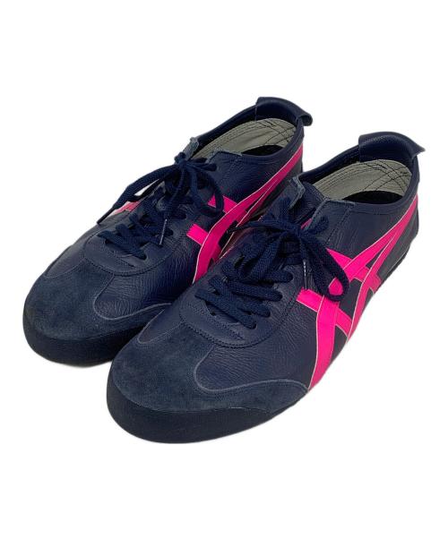 Onitsuka Tiger（オニツカタイガー）Onitsuka Tiger (オニツカタイガー) スニーカー ネイビー×ピンク サイズ:31cmの古着・服飾アイテム