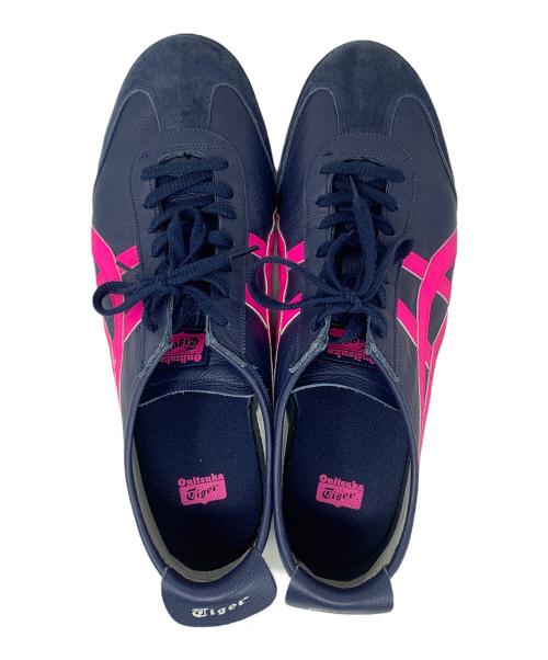Onitsuka Tiger（オニツカタイガー）Onitsuka Tiger (オニツカタイガー) スニーカー ネイビー×ピンク サイズ:31cmの古着・服飾アイテム