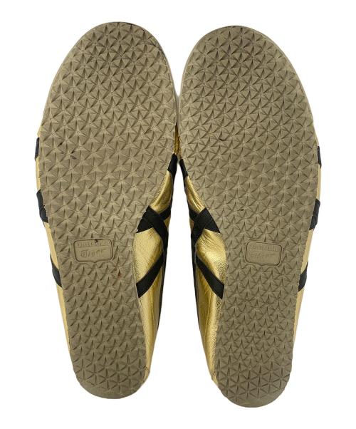 Onitsuka Tiger（オニツカタイガー）Onitsuka Tiger (オニツカタイガー) ローカットスニーカー ゴールド サイズ:31cmの古着・服飾アイテム