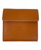 IL BISONTEイル ビゾンテ）の古着「2つ折り財布」｜オレンジ