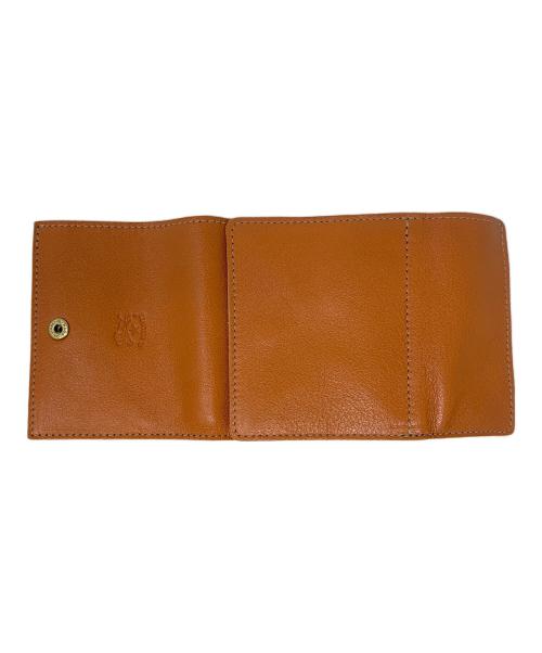 IL BISONTE（イル ビゾンテ）IL BISONTE (イル ビゾンテ) 2つ折り財布 オレンジの古着・服飾アイテム