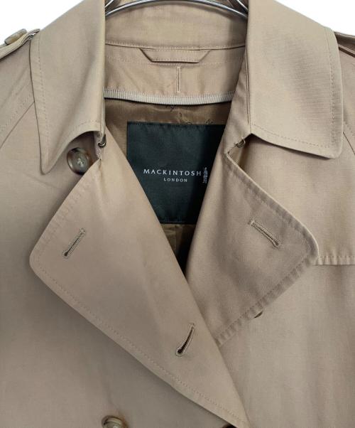 MACKINTOSH LONDON（マッキントッシュ ロンドン）MACKINTOSH LONDON (マッキントッシュ ロンドン) MACKINTOSH LONDON チェックライナー付ギャバジントレンチコート カーキ サイズ:38の古着・服飾アイテム