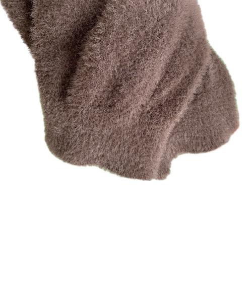 thisisneverthat（ディスイズネバーザット）thisisneverthat (ディスイズネバーザット) Script Shaggy Knit ブラウン サイズ:XLの古着・服飾アイテム