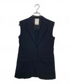 Whim Gazetteウィムガゼット）の古着「Whim Gazette ウールトロピカルジレ」｜ブラック