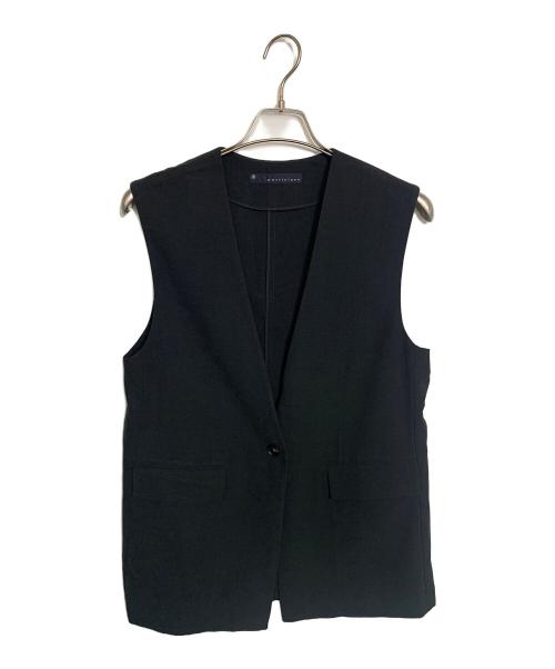 martinique（マルティニーク）martinique (マルティニーク) ジレ ブラック サイズ:-の古着・服飾アイテム