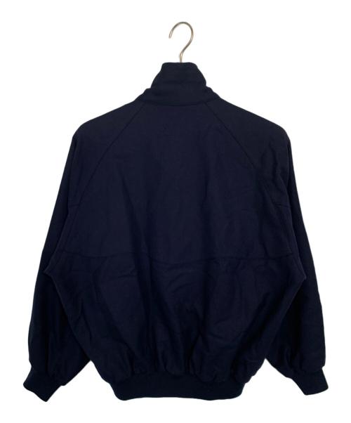 Burberry's（バーバリー）Burberry's (バーバリーズ) Burberry's ラムウールジップブルゾン ネイビー サイズ:Lの古着・服飾アイテム